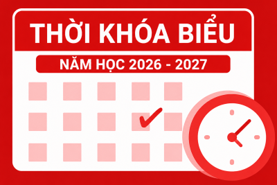 THỜI KHOÁ BIỂU SỐ 01 KÌ 1 (TUẦN 01) NĂM 2026 – 2027